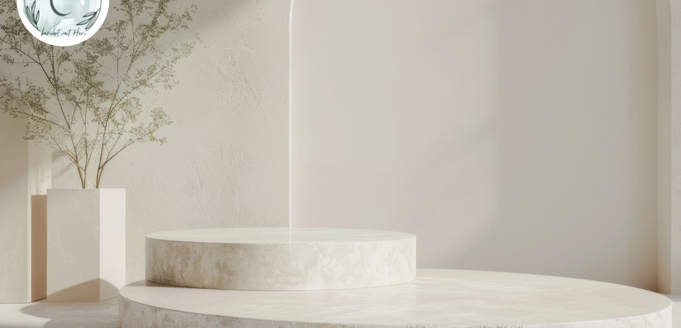 Heller, ruhiger Raum in natürlichen Farbtönen